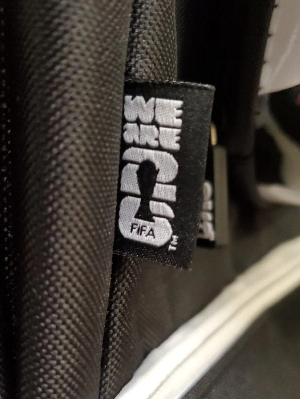 FIFA 26 World Cup Black Soccer Ball Backpack